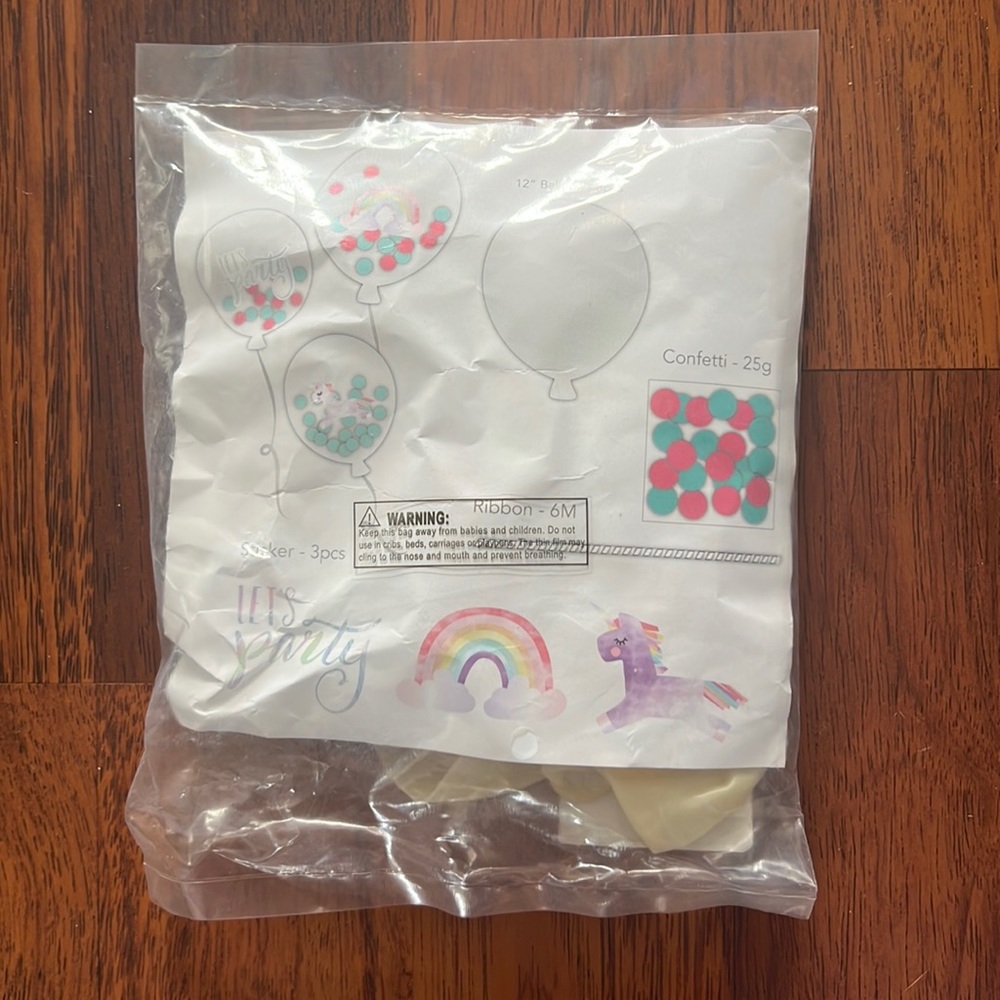 Oriental Trading “Hooray It’s Your Birthday” Balloon Kit